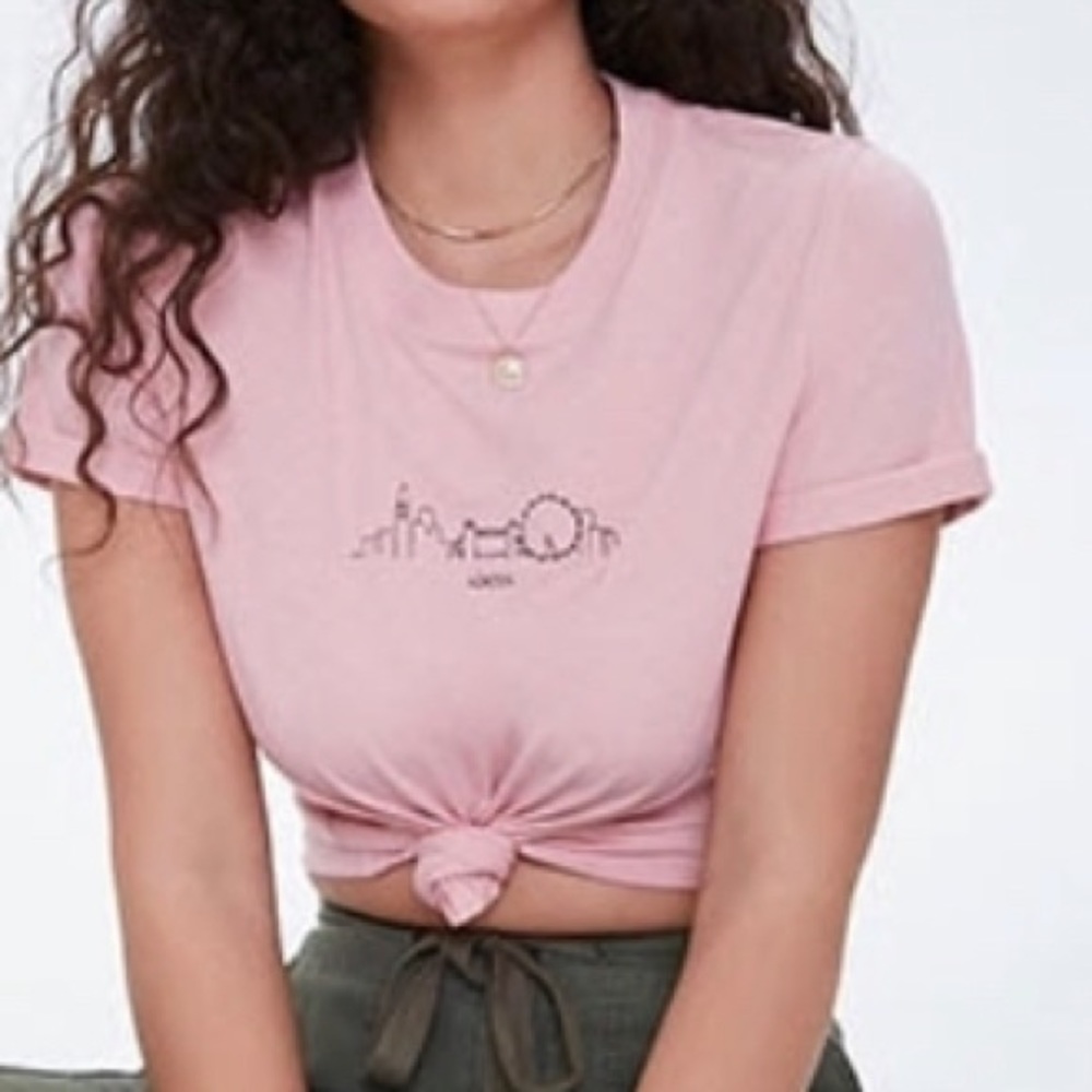 Embroidered London Tee